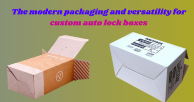 The modern packaging and versatility for custom auto lock boxes